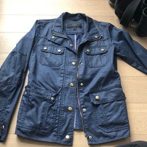 J Crew navy blue jacket